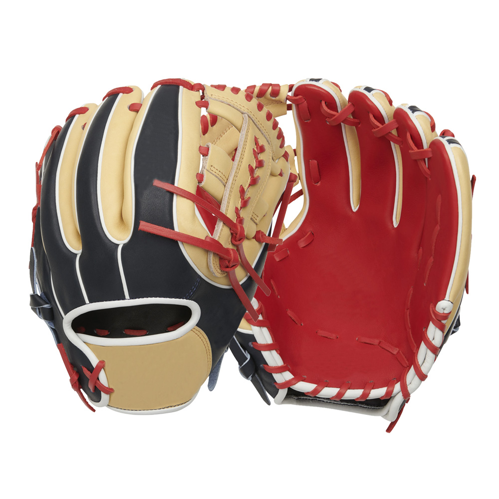 Best quality 11.5 infield glove cowhide baseball gloves right hand throw