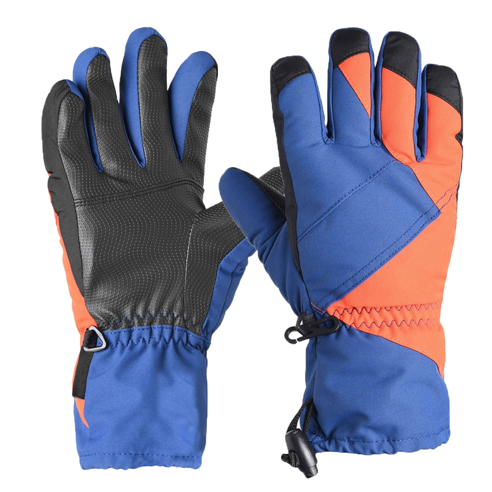 High quality youth Ski Gloves Soft lining waterproof winter sports snow ski gloves