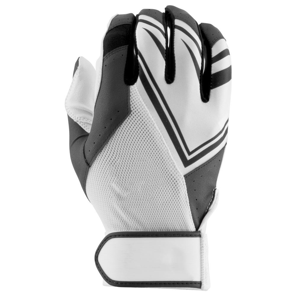 soft goatskin leather mesh elastic fabric back breathable baseball batting gloves