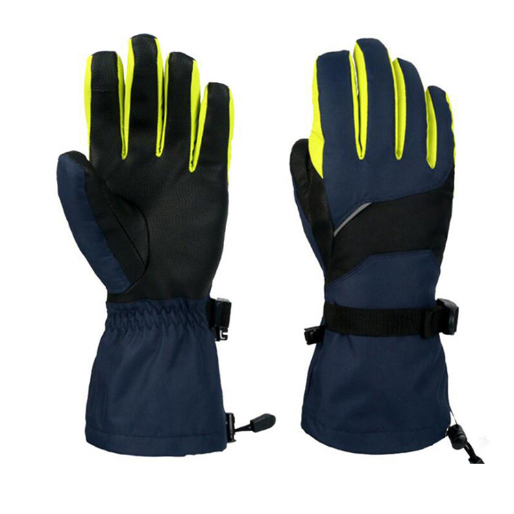 light insulation doigitalized PU palm waterproof ski gloves