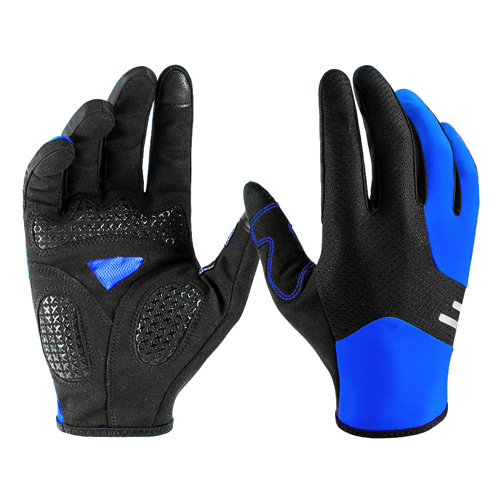 full fingers touchsreen mountain bike gloves ventalating mesh bike adult gloves