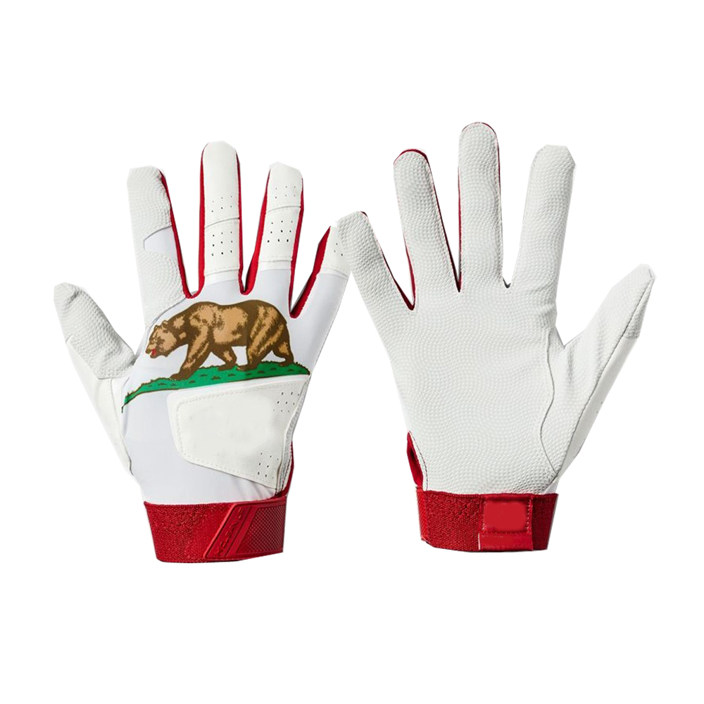 Adult batting gloves manufacturer digital sheepskin leather batting gloves