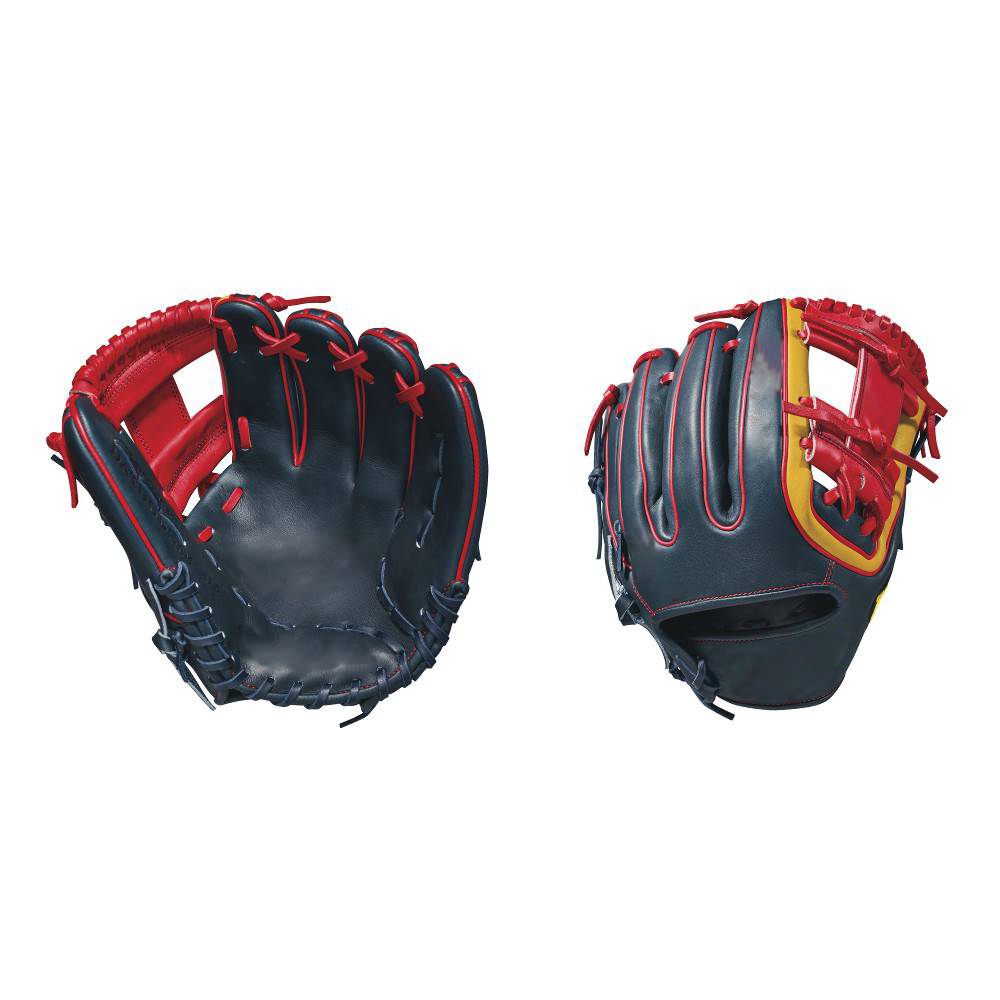 "I" web kip shell full leather custom for infield left player catcher baseball gloves