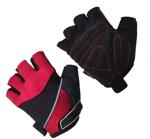 Half finger summer breathable anti-shock easy wear flexible road bike gloves