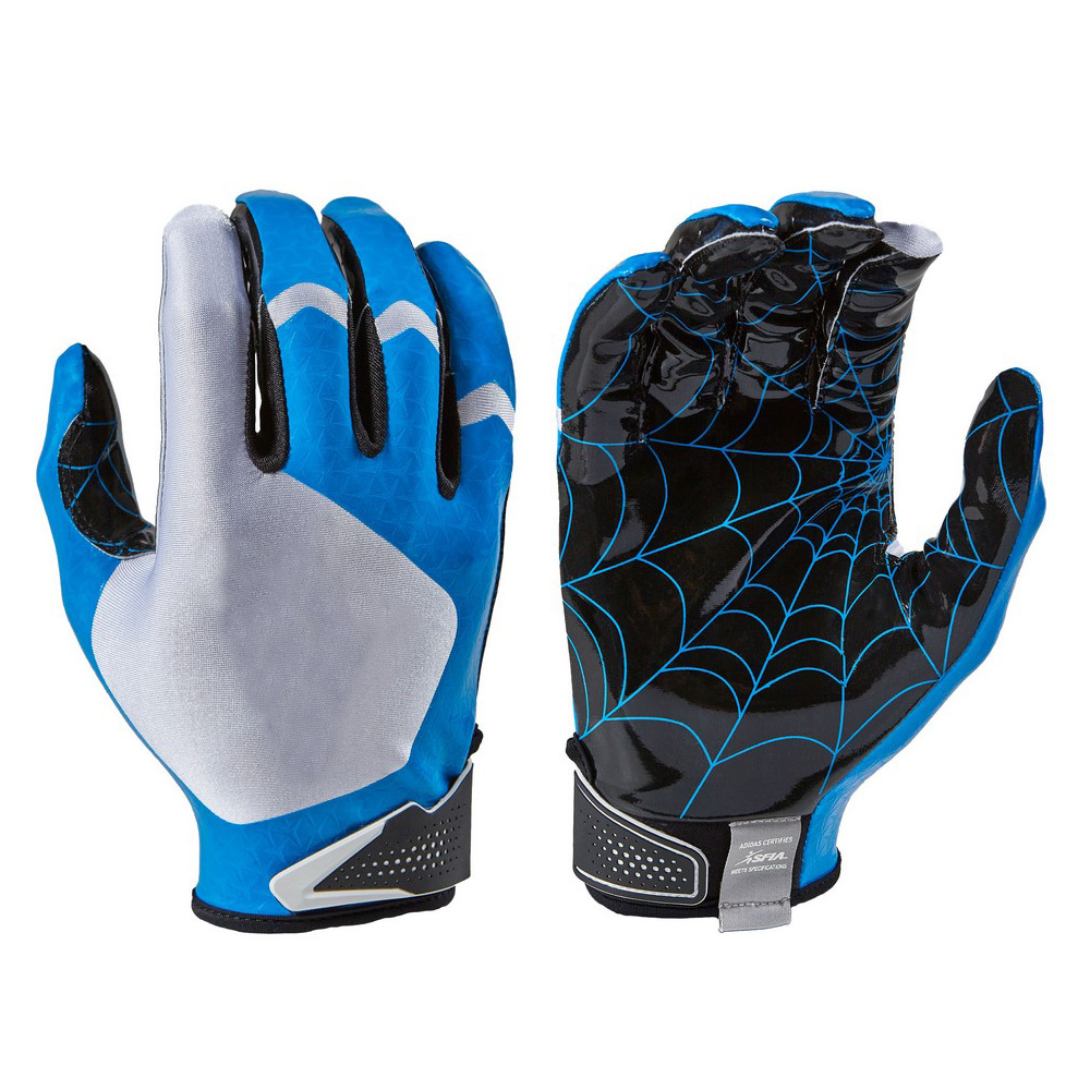 Hot sale football receiver gloves adult gloves