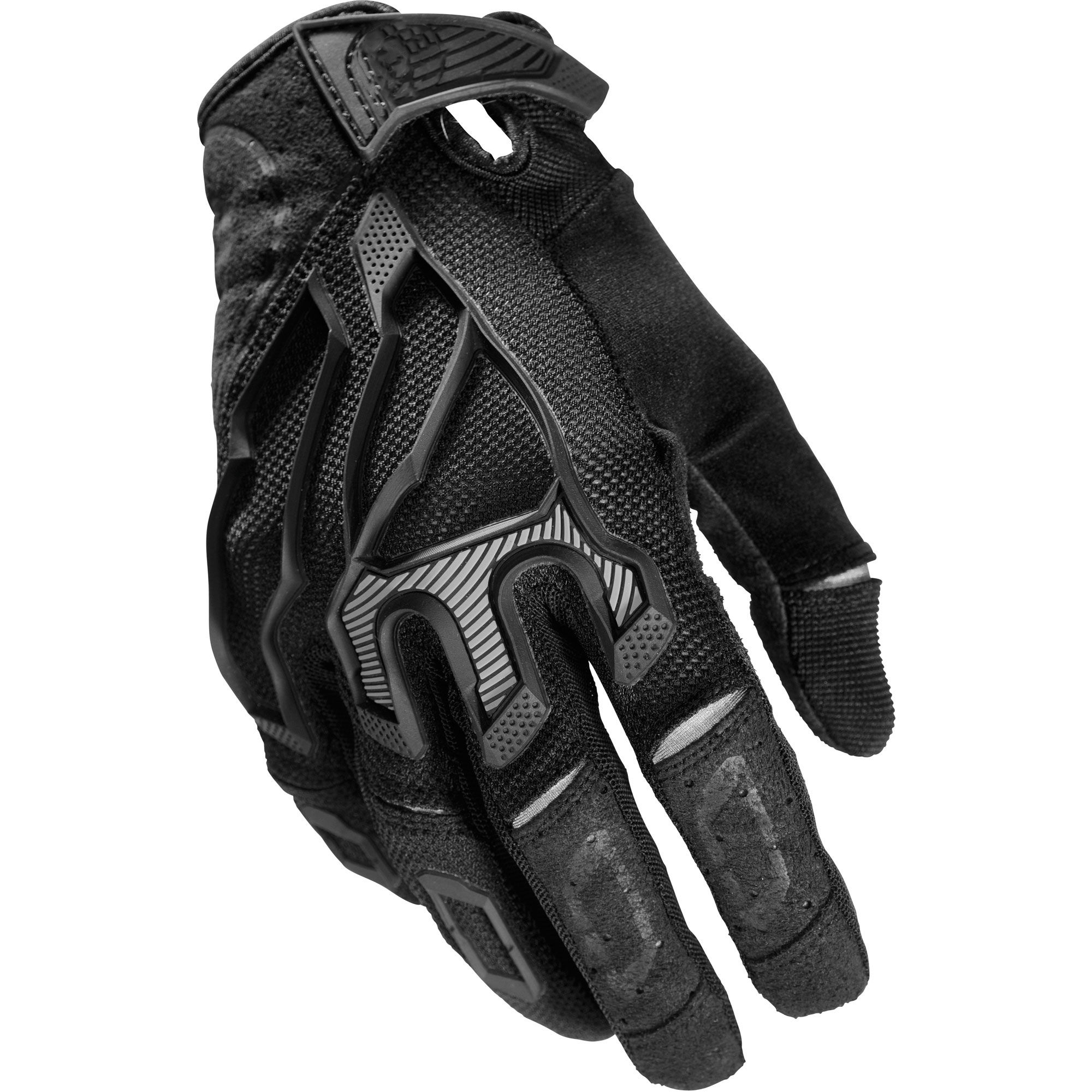 full finger hand protect durable back protective mountain bike gloves