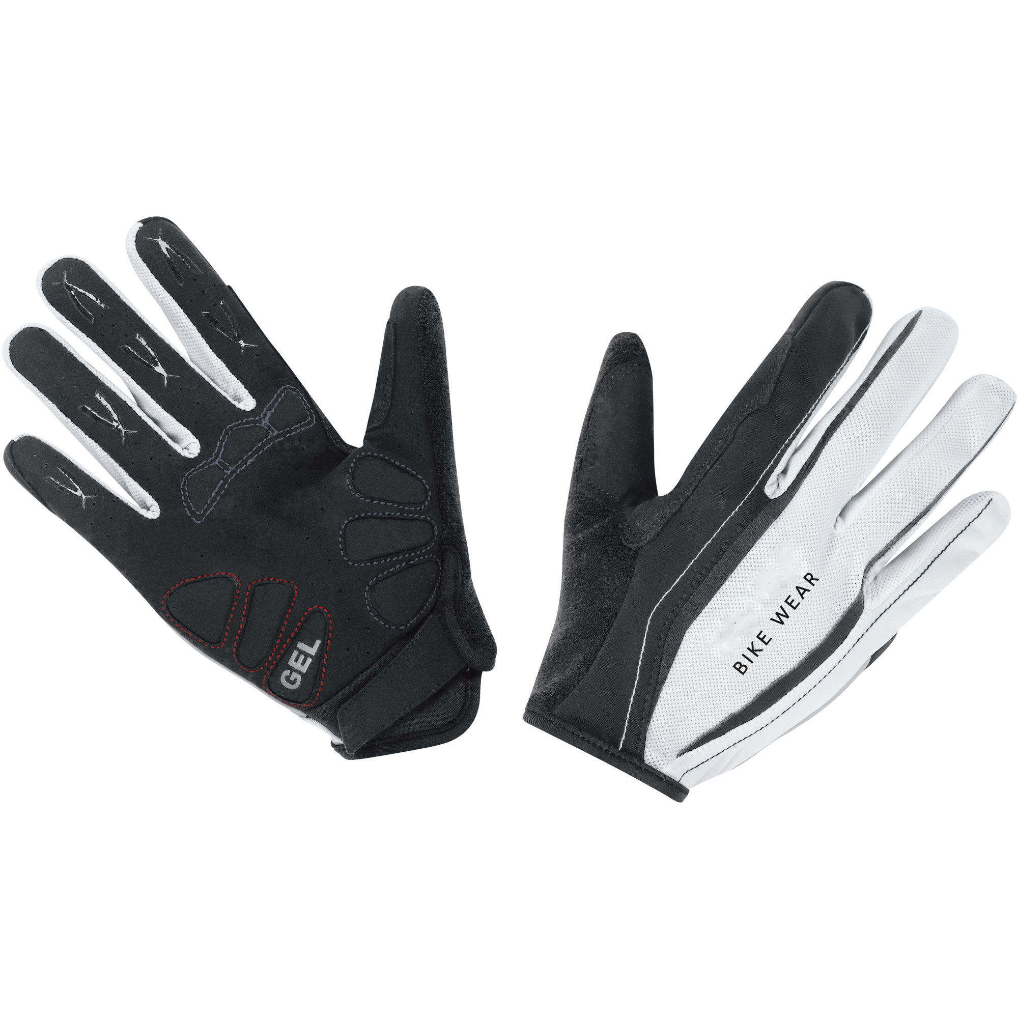 custom full finger  road bicycle gloves  pad reinforced durable flexible bicycle gloves