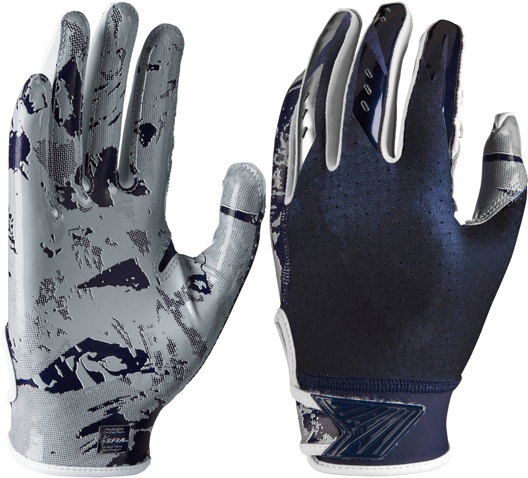 hot sale factory price high sticky palm breathable football  receiver gloves