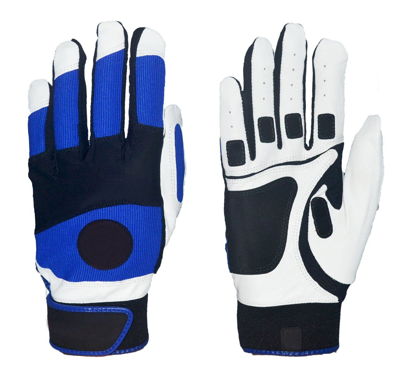 wholesale factory price more colors goatskin leather palm flexible batting gloves