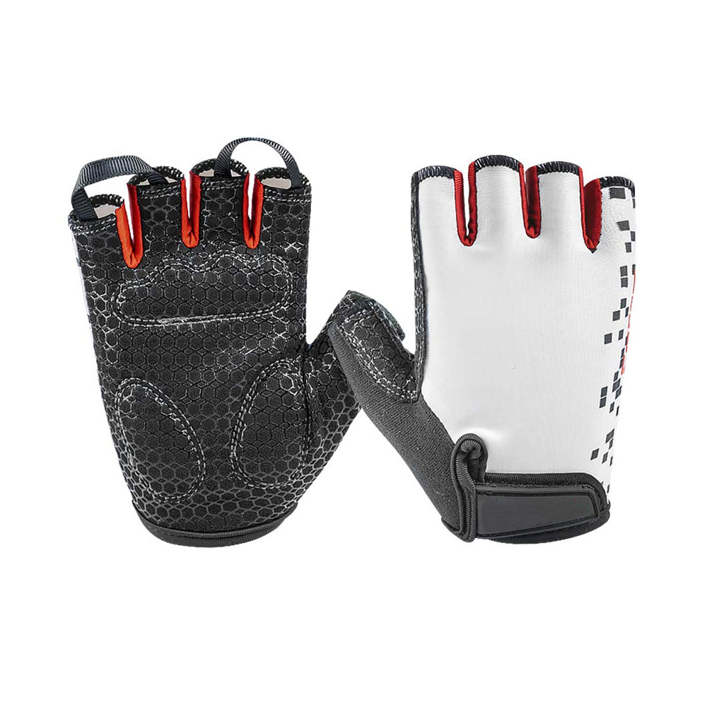 Anti-slip Bicycle Gloves Half Finger Bike Road Racing Soft Pad Gloves