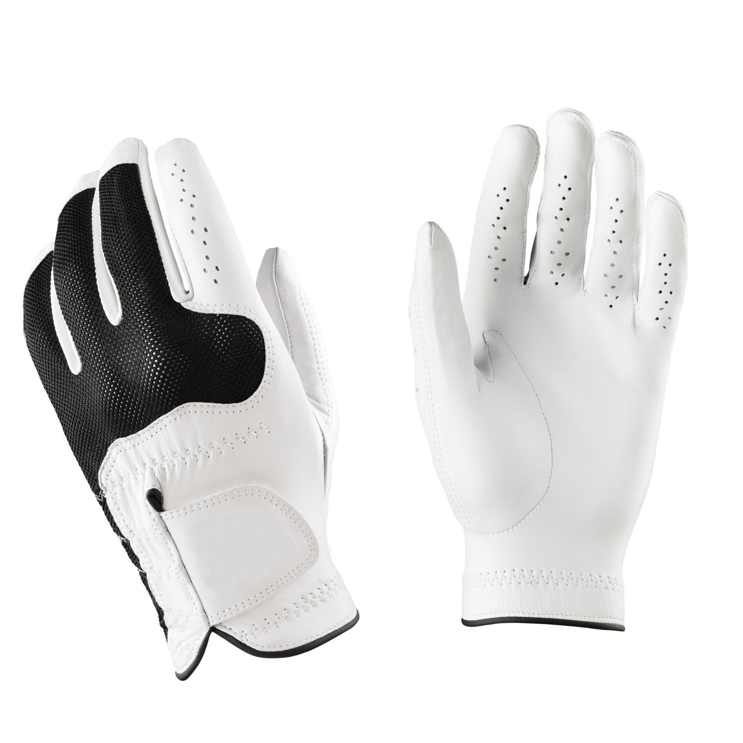 Top A grade high quality cabretta leather custom design adult golf glove
