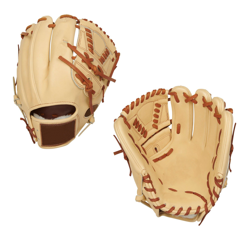 OEM Custom Logo Top Grain leather material High Quality Custom Baseball Gloves
