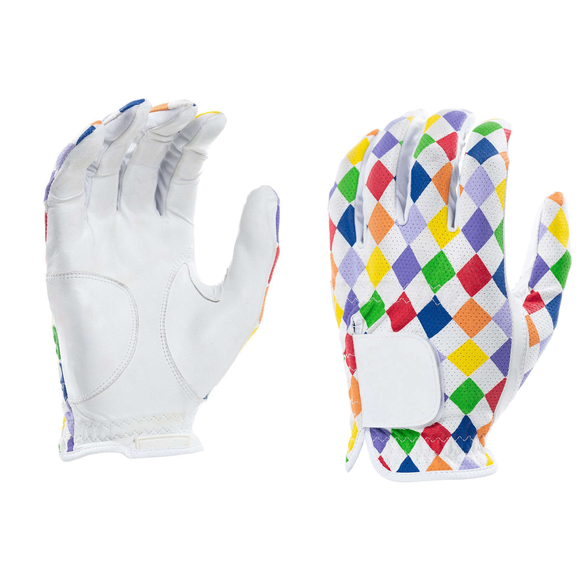 custom design high quality top A grade sheepskin professional golf gloves
