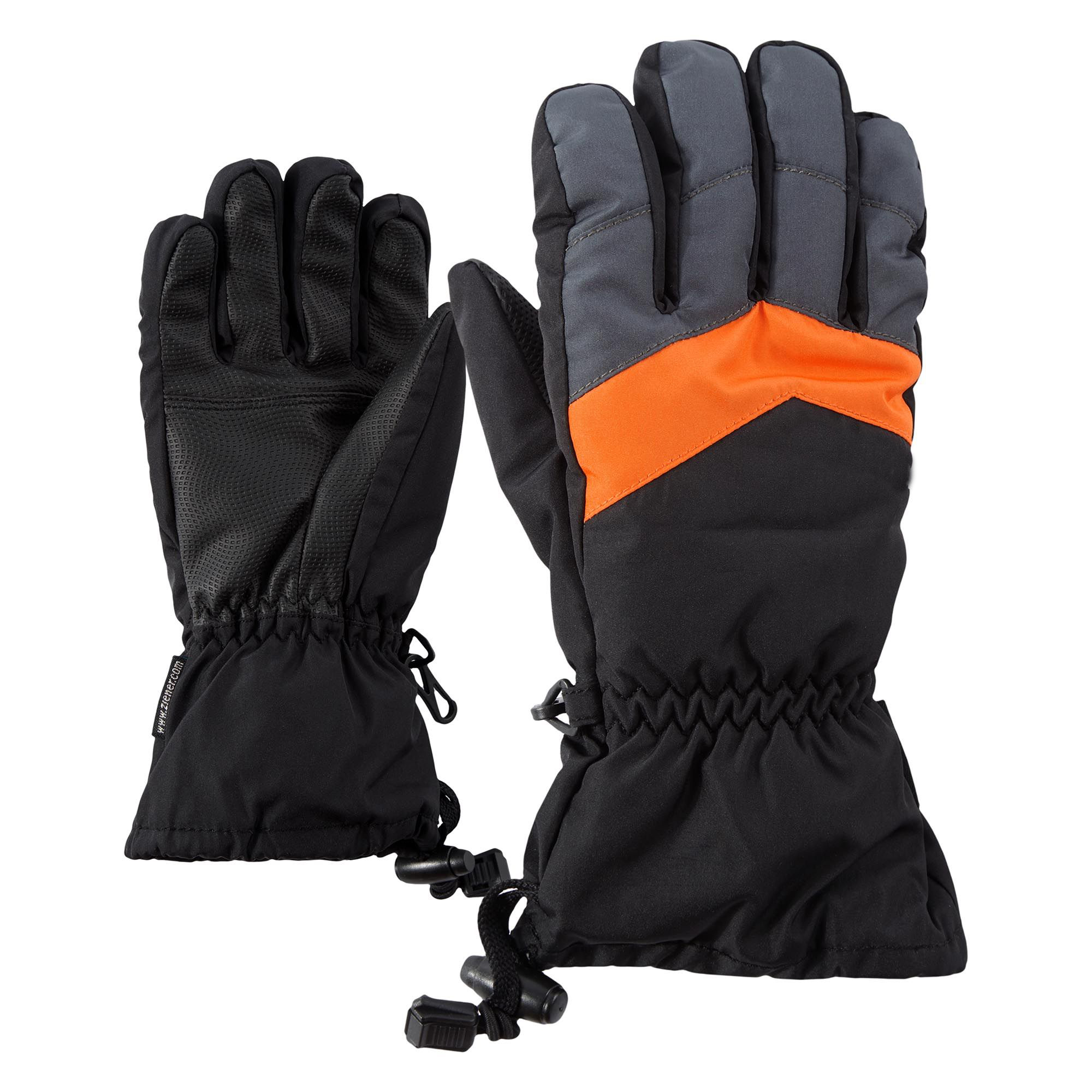 professional custom design high quality waterproof tech back adult wholesale price ski gloves