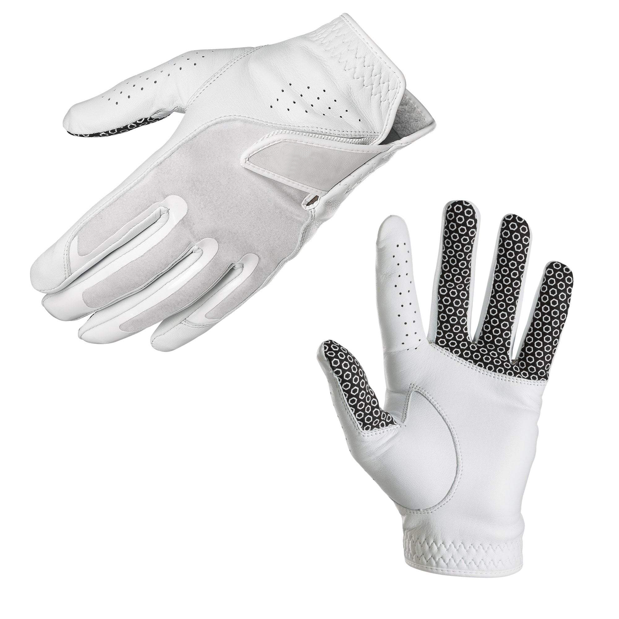 soft sheepskin leather custom professional left hand golf gloves