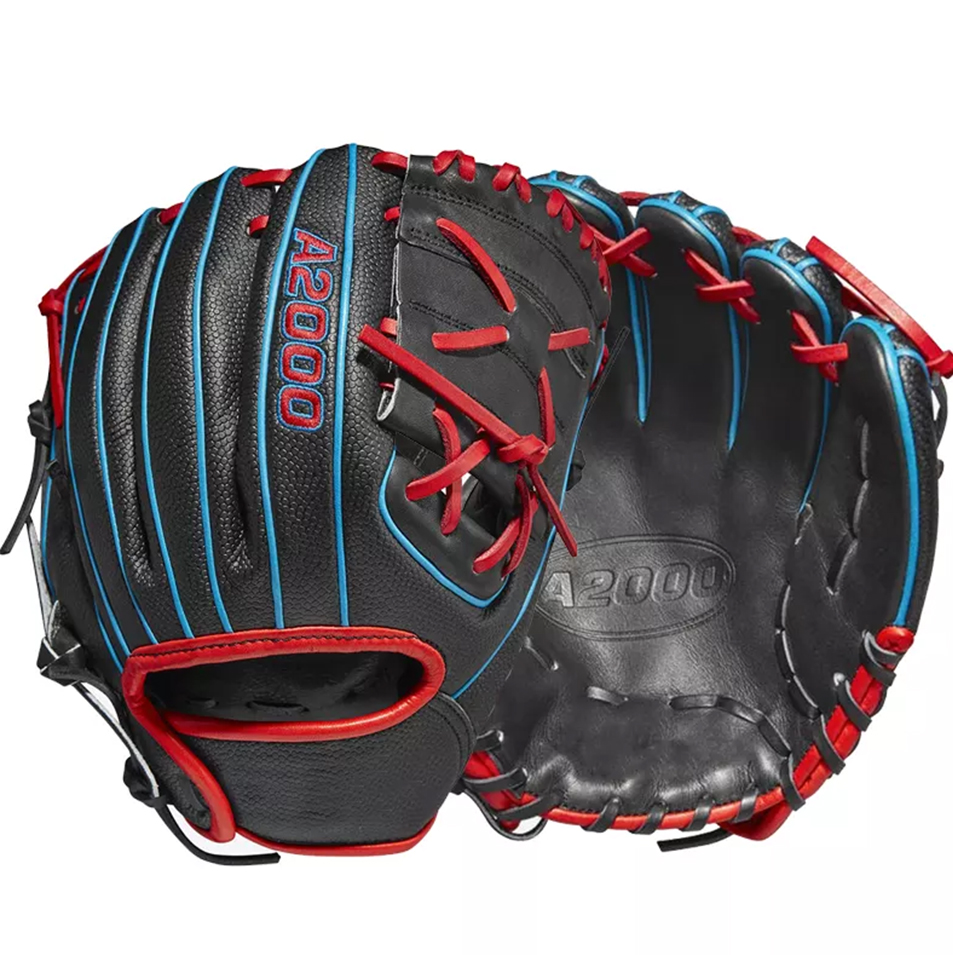 Customized Good Quality Leather Baseball Gloves Designed Logo Cowhide Professional Youth Training Ba