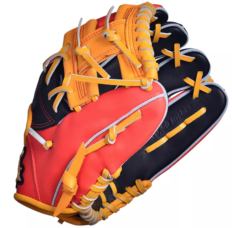 Manufacturer OEM Customized High Quality Cowhide Leather Baseball Gloves Softball Professional Baseb