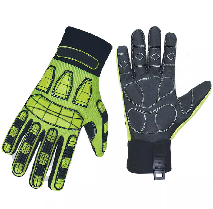 Reliable Factory Breathable Spandex Foam Padded Knuckle Construction Industrial Durable Anti-slip Sa