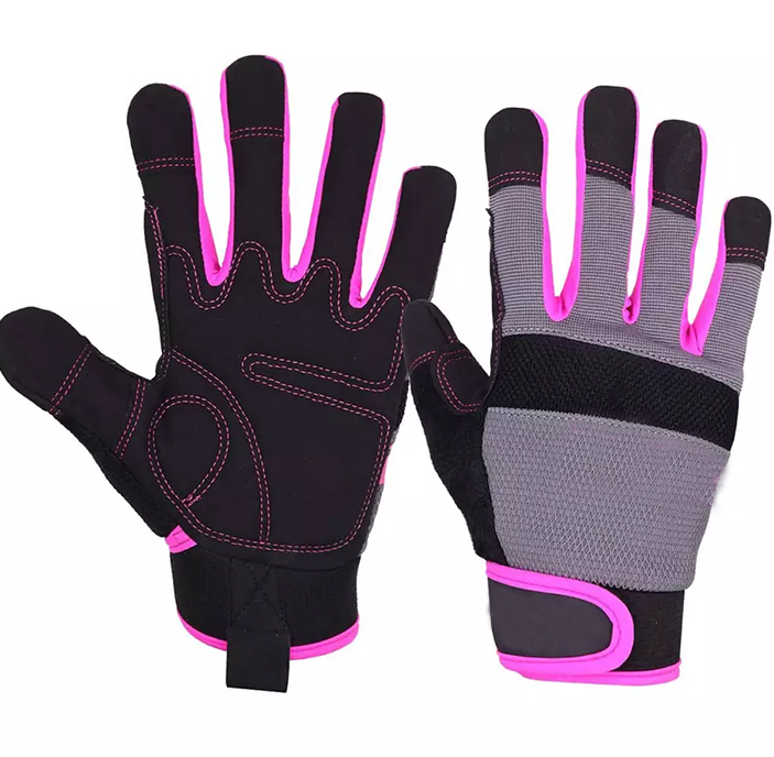 Fire Cut Resistance Work Construction Breathable Spandex Foam Padded Knuckle Industrial Anti-slip Sa