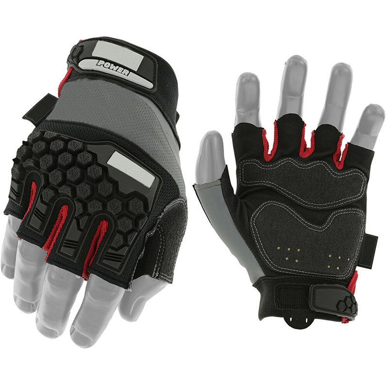 New Design Gauge Knit Cut Level 5 Fire Resistant Gloves Padded Palm Nitrile Sandy High Impact TPR Se