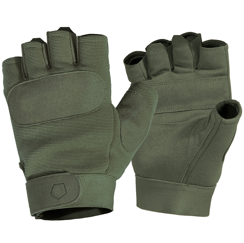 Safety work gloves include reinforced stitching on palm and thumb for extended wear and durability N