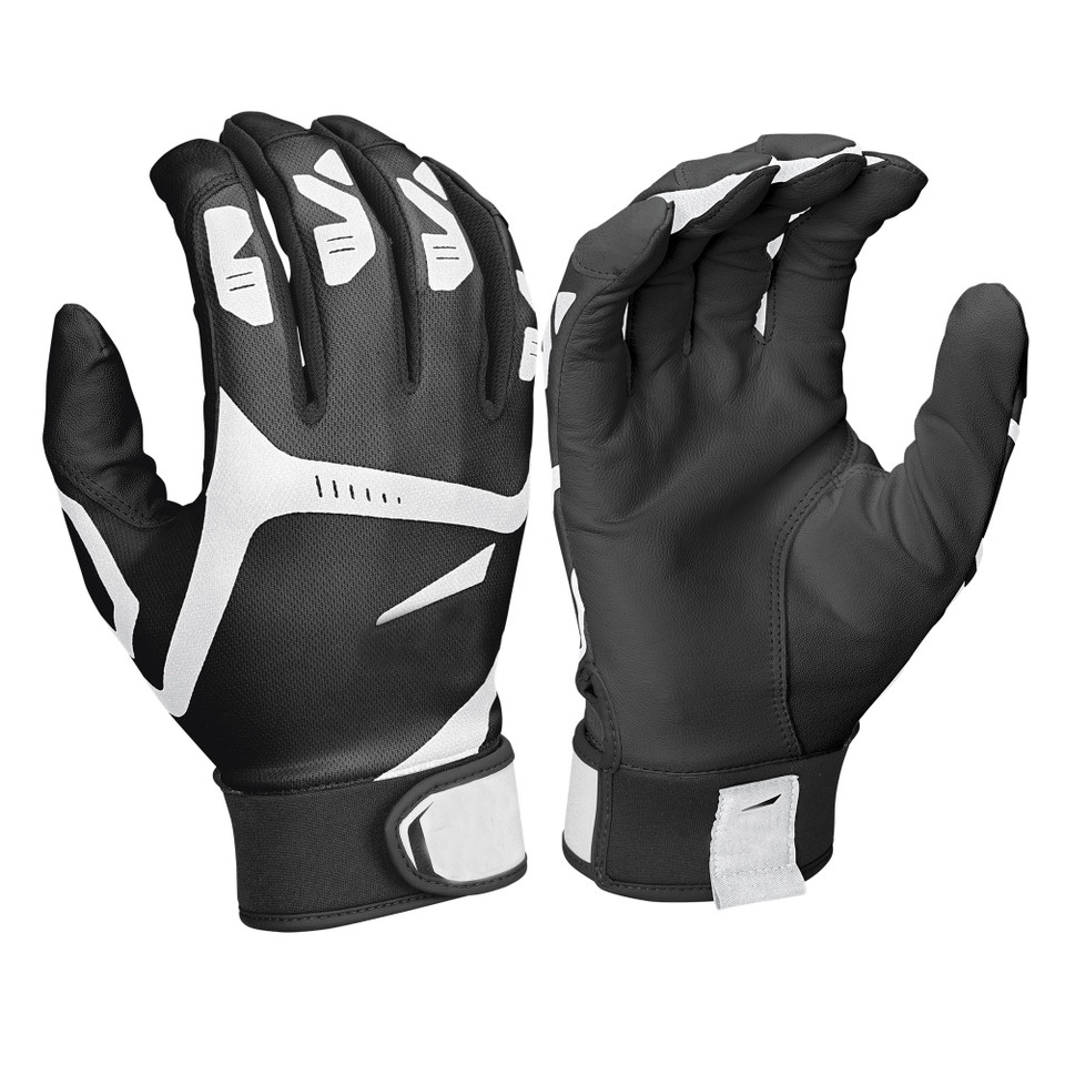 Breathable High Quality Genuine Leather Baseball Batting Gloves Comfortable Synthetic Leather Softba