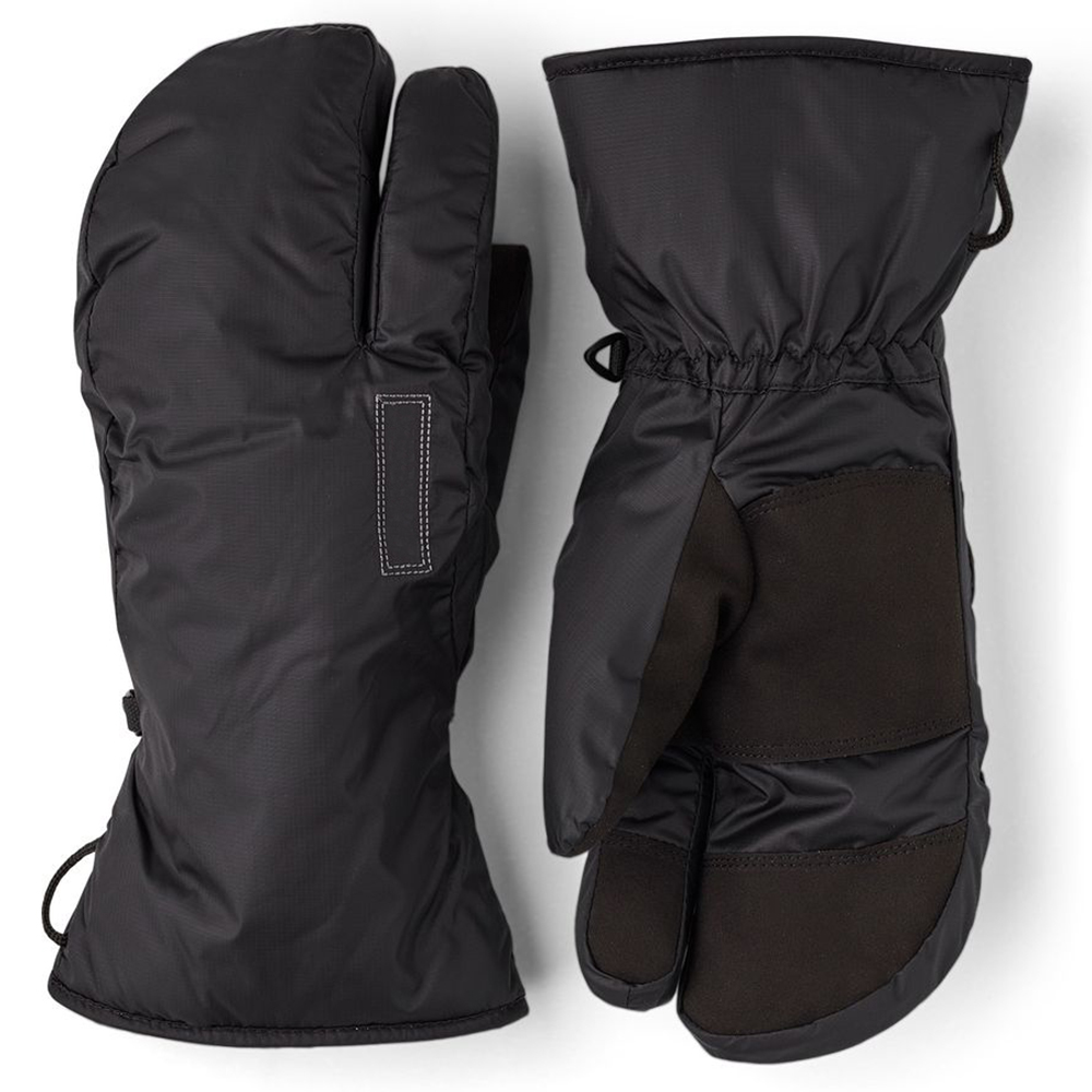 Latest High End Low Price Ski Gloves Waterproof Fabric Polyester Synthetic PU Leather Palm Ski/Snow 