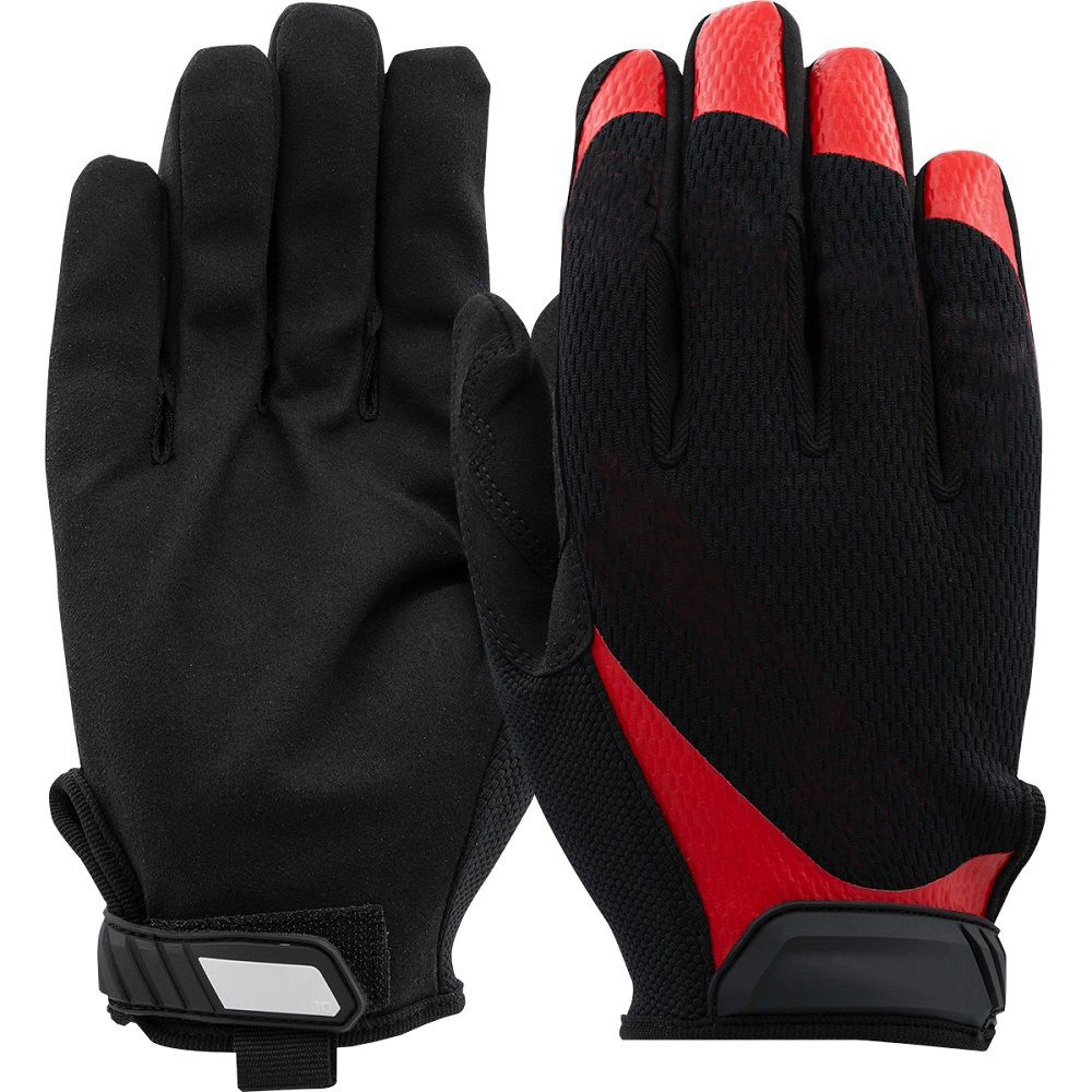 Customized Cut Resistance Comfortable Breathable Spandex Synthetic Leather Industrial Durable Anti-s