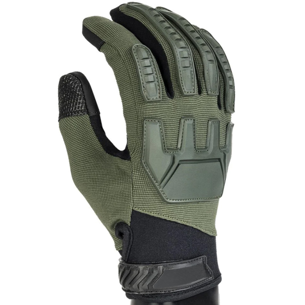 Reliable Manufacturer OEM Customized Wear Resistance Comfortable Durable Reinforced Palm Green Fabri